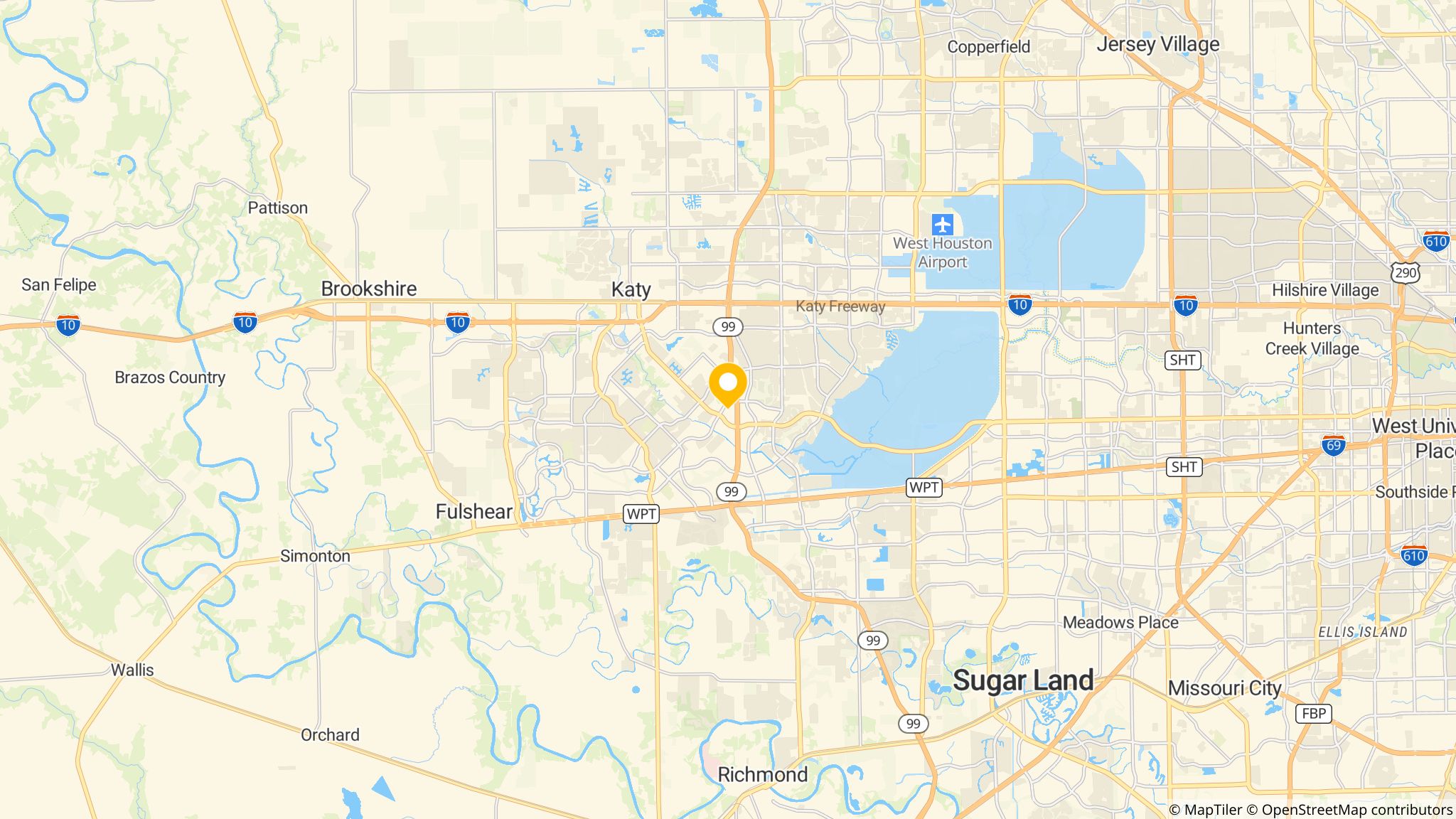 Street map of the ATM area