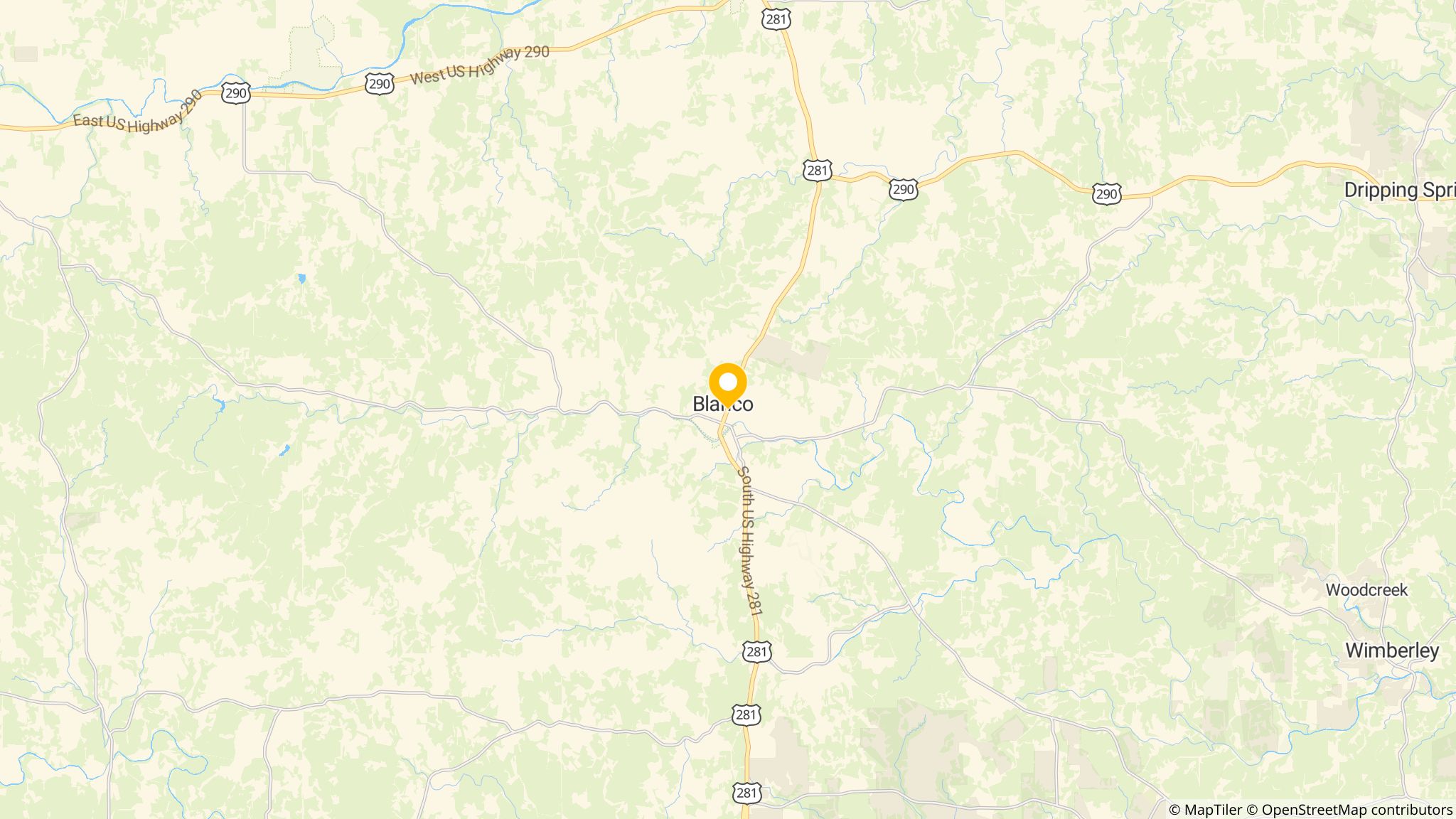 Street map of the ATM area